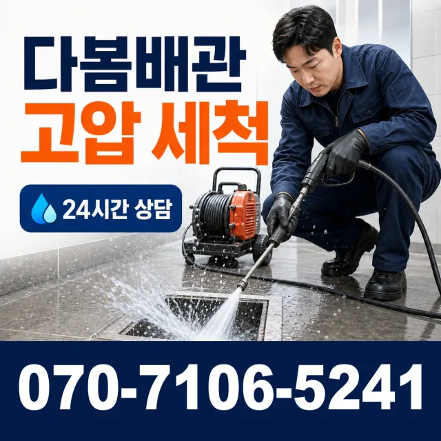 전북 부안군 하서면 농소길 배관고압세척 상담 이미지 4